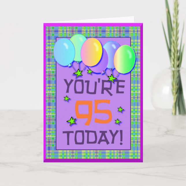 Ninety-fifth Birthday Card (Front)