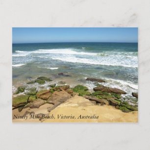 Ninety Mile Beach, Victoria, Australia Postcard