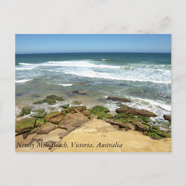 Ninety Mile Beach, Victoria, Australia Postcard (Front)