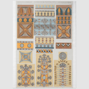 Nineveh and Persia Vintage Ornaments by Owen Jones Tissue Paper