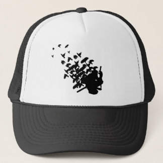 Ninja 2 Crow Trucker Hat