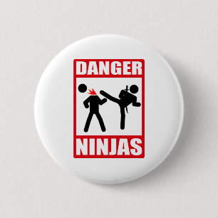 Ninja Academy Okinawa Kill Bill 6 Cm Round Badge