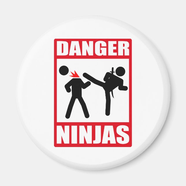 Ninja Academy Okinawa Kill Bill Magnet (Front)