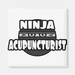 Ninja Acupuncturist Magnet