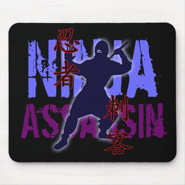 Ninja Assassin Mouse Pad (Front)