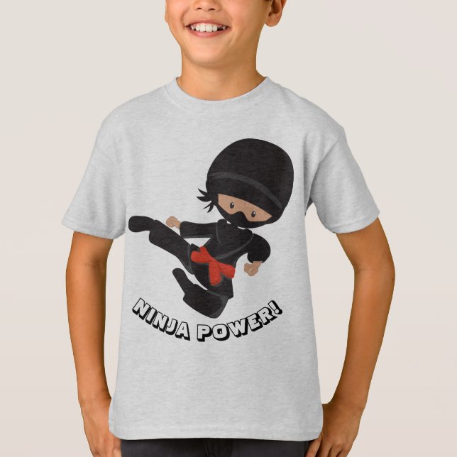 Ninja Basic Hanes Tagless ComfortSoft® T-Shirt (Front)