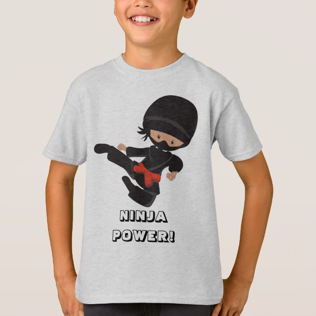 Ninja Basic Hanes Tagless ComfortSoft® T-Shirt (Front)