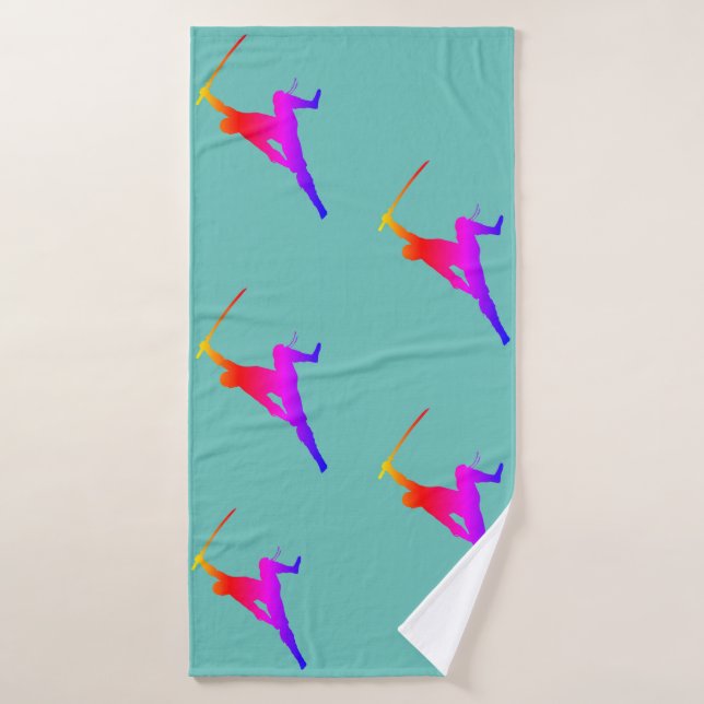 Ninja Bath Towel (Bath Towel)