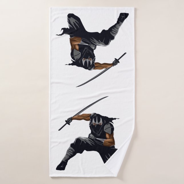 Ninja Bath Towel (Bath Towel)