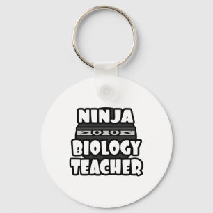 Ninja Biology Teacher Key Ring