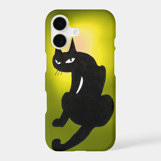 NINJA BLACK CAT Bright Yellow (Back)