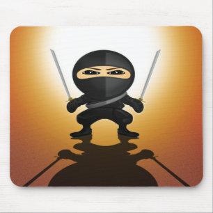 Ninja Boy Mouse Pad