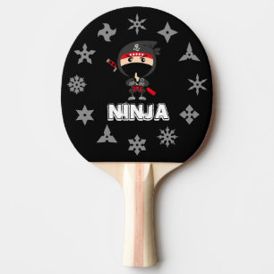 Ninja Boy Ping Pong Paddle