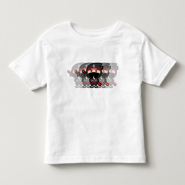 Ninja Boy Toddler T-Shirt (Front)