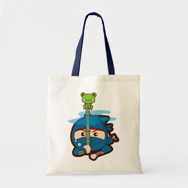 Ninja Boy Tote Bag (Front)