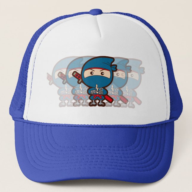 Ninja Boy Trucker Hat (Front)