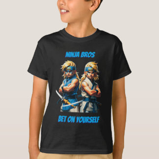 Ninja Bros Bet on Yourself Youth T-Shirt