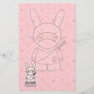 Ninja Bunny! Stationery