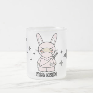 Ninja Bunny! With Shurikens Mug