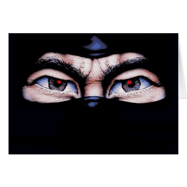 Ninja card (Front Horizontal)