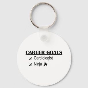 Ninja Career Goals - Cardiologist Key Ring