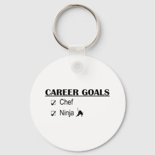 Ninja Career Goals - Chef Key Ring