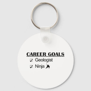 Ninja Career Goals - Geologist Key Ring