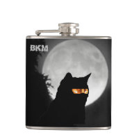 Ninja Cat at Moonrise