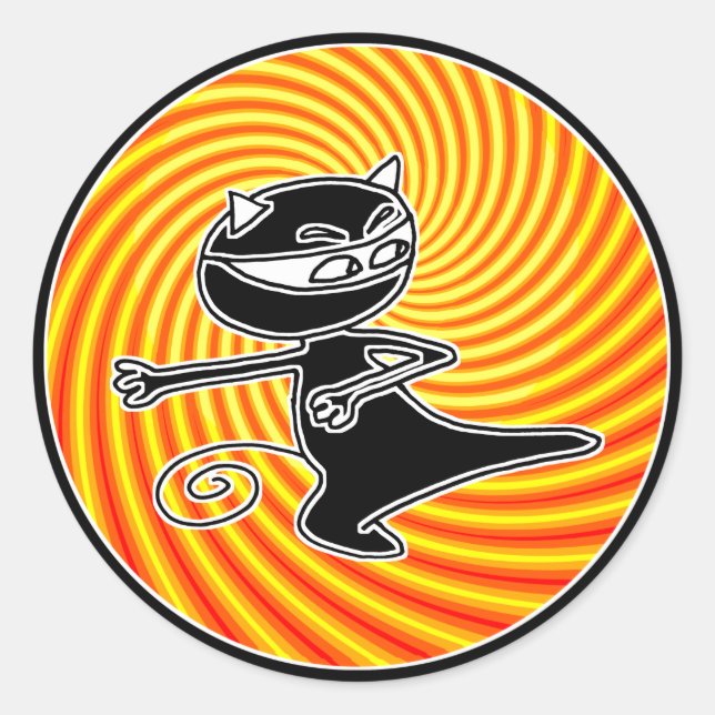 Ninja Cat Seal (Front)