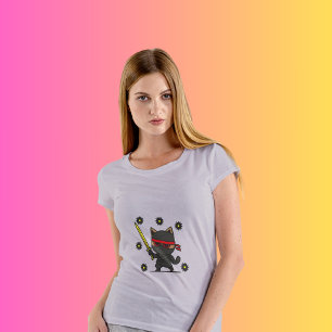 Ninja Cat Shadow Warrior Tee