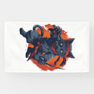 Ninja Cat Stealth Banner