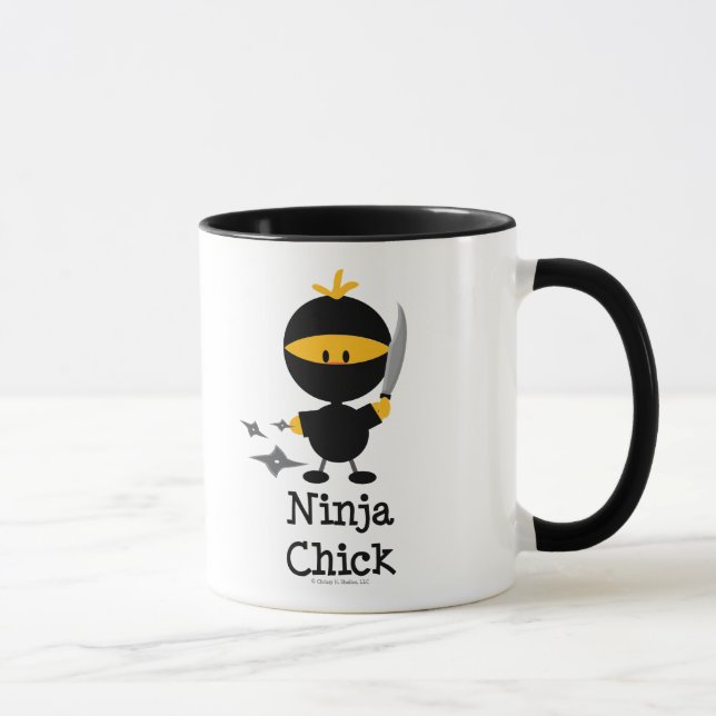 Ninja Chick Mug (Right)