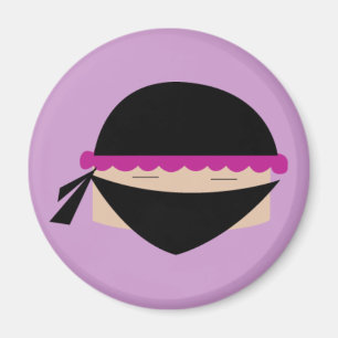 Ninja Cupcake Magnet