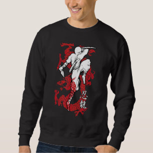Ninja Dragon Culture Japanese Shinobi Warrior Sweatshirt