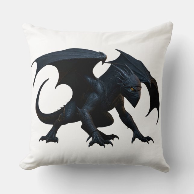 Ninja Dragon Cushion (Front)