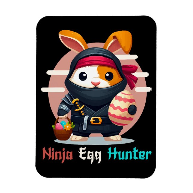 Ninja Egg Hunter Magnet (Vertical)