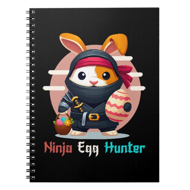 Ninja Egg Hunter Notebook (Front)
