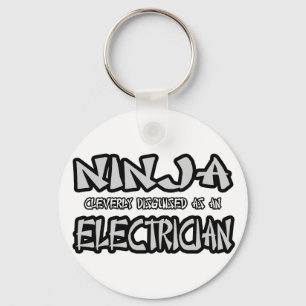 Ninja...Electrician Key Ring