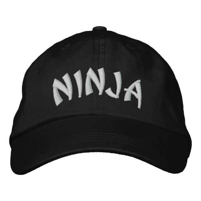 Ninja Embroidered Hat (Front)