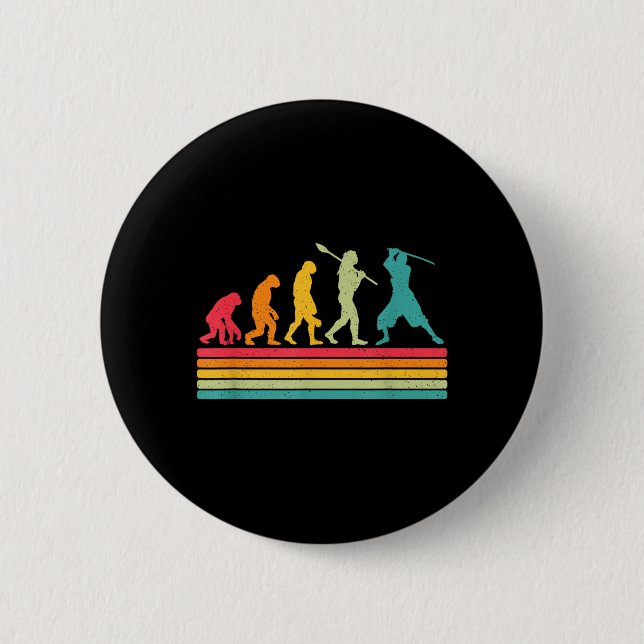 Ninja Evolution _ Mixed Martial Arts Japanese 6 Cm Round Badge (Front)