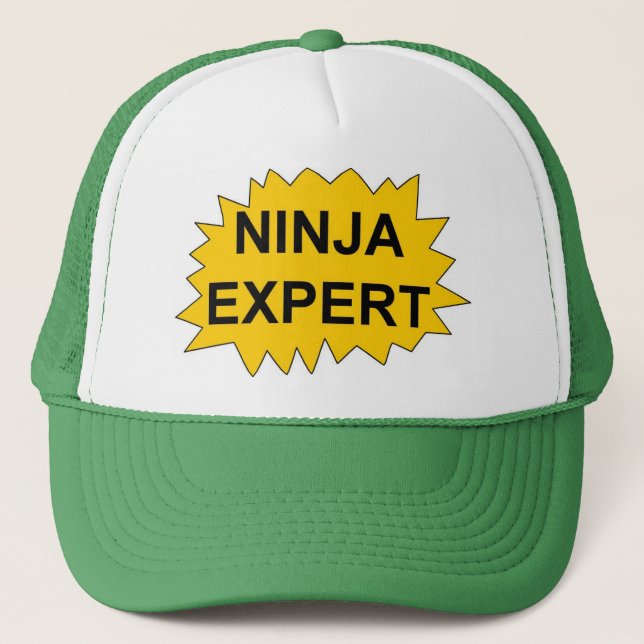 NINJA EXPERT TRUCKER HAT (Front)