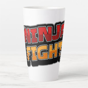 NINJA FIGHT LATTE MUG