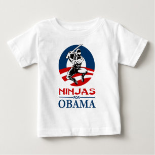 ninja for obama light shirt