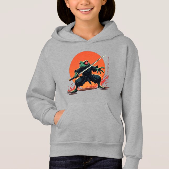 Ninja Frog Warrior – Samurai Katana Anime Fighter  (Front)