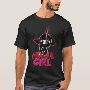 Ninja Girl Karate Taekwondo T-Shirt