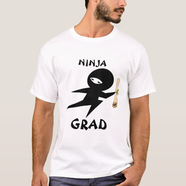 Ninja Grad Tee Shirt (Front)