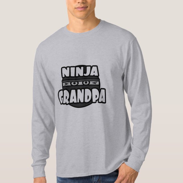 Ninja Grandpa T-Shirt (Front)