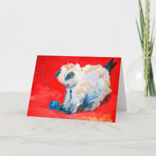 "Ninja"greeting card