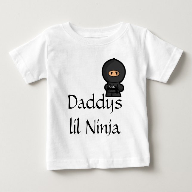 Ninja In Training. Baby T-Shirt (Front)