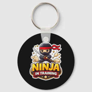 Ninja In Training Martial Arts Karate Taekwondo Key Ring